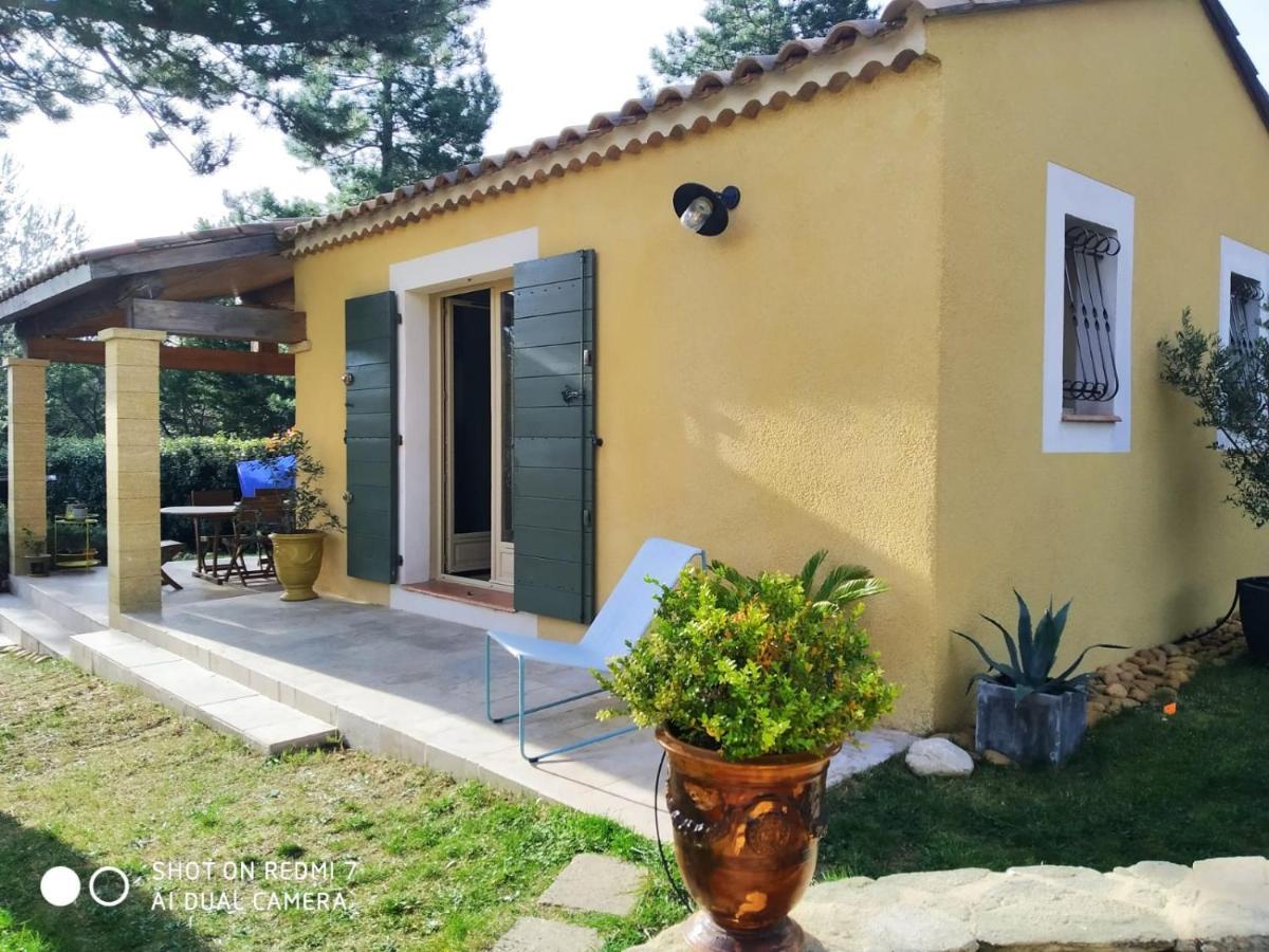 Proche Uzes Petit Gite Avec Grande Cuisine D'Ete Et Piscine Saint-Siffret Ngoại thất bức ảnh